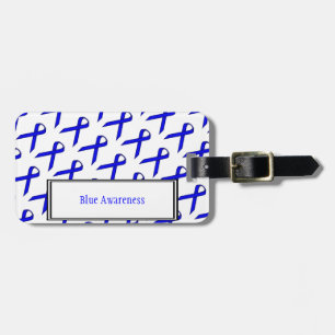 Blue Standard Ribbon von Kenneth Yoncich Gepäckanhänger
