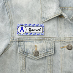 Blue Standard Ribbon von Kenneth Yoncich Namensschild