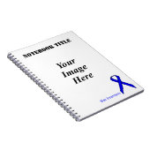 Blue Standard Ribbon von Kenneth Yoncich Notizblock (Rechte Seite)