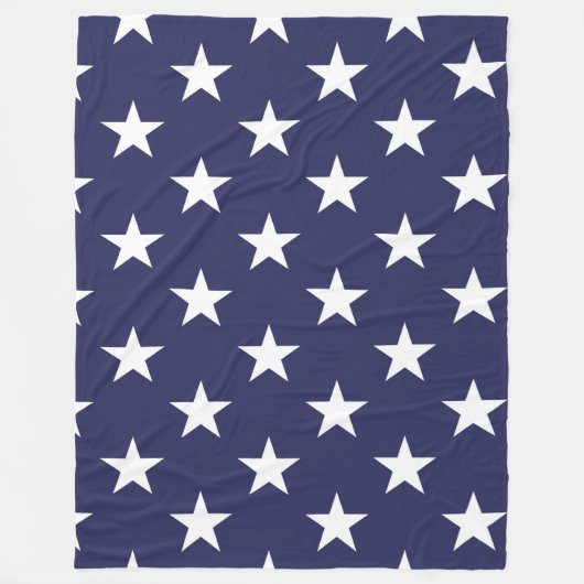 Blue Star 60x80 Fleece Blanket (Vorderseite)