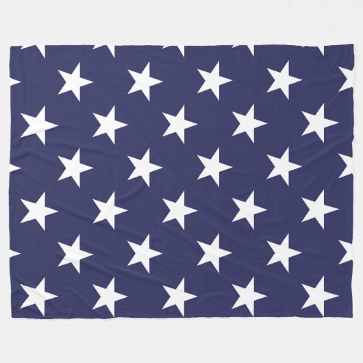 Blue Star 60x80 Fleece Blanket (Vorderseite (Horizontal))