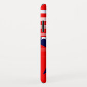 Blue Star American Flag Case-Mate iPhone Hülle (Hinten/Rechts)