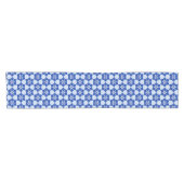 Blue Star Art Holiday Cloud Table Runner Kurzer Tischläufer (Horizontal)