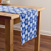 Blue Star Art Holiday Cloud Table Runner Kurzer Tischläufer (Beispiel)