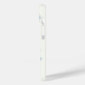 Blue Star Ästhetik Phone Case - Minimaler Stil (Rückseite / Links)