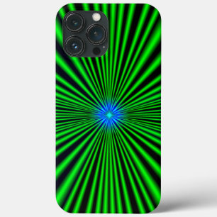 Blue Star auf grünem Licht Case-Mate iPhone Hülle