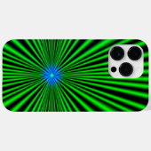 Blue Star auf grünem Licht Case-Mate iPhone Hülle (Rückseite (Horizontal))