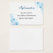 Blue-Star-Blume (Vorne & Hinten)