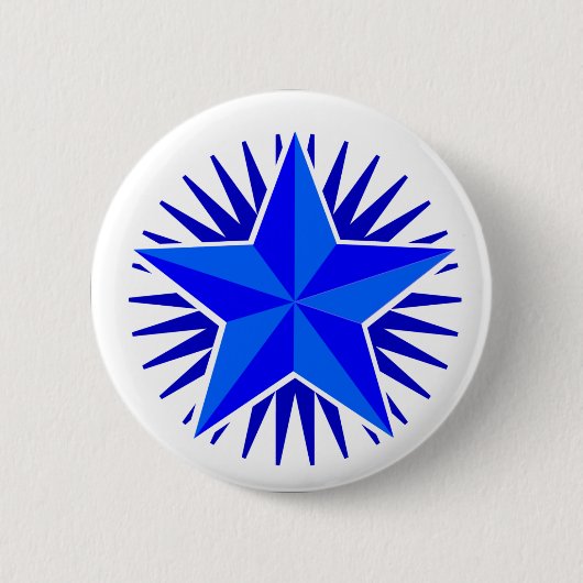 Blue Star Button (Vorderseite)