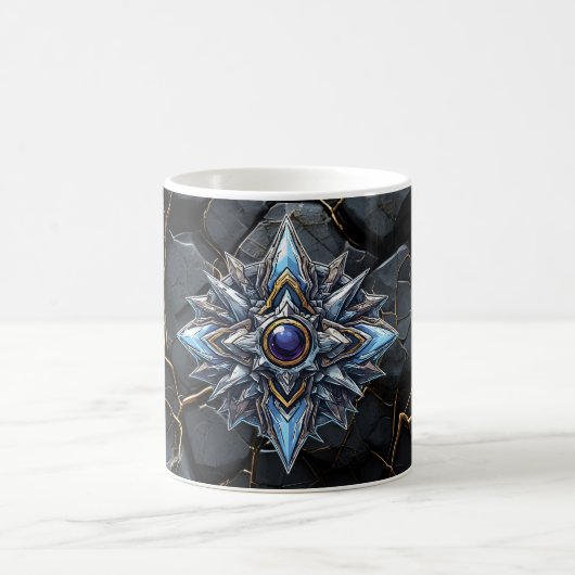 Blue Star Core Gaming Emblem Kaffeetasse (Mittel)