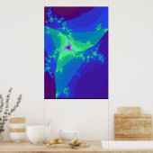 Blue Star Dancer Poster (Küche)