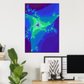 Blue Star Dancer Poster (Heimbüro)