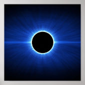 Blue Star Eclipse Poster (Vorne)