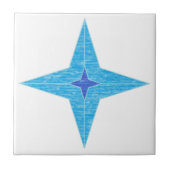 Blue Star Fliese (Vorderseite)