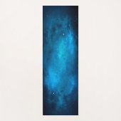 Blue Star Galaxy Universe Healing Yoga Mat Yogamatte (Vorderseite)