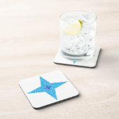 Blue Star Getränkeuntersetzer (Rechte Seite)