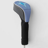Blue Star Golf Headcover (angewinkelt)