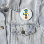 Blue Star Kachina Button (Beispiel)