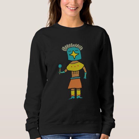 Blue Star Kachina Sweatshirt (Vorderseite)