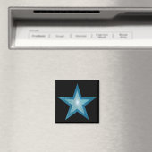 Blue Star Kühlschrankmagnet (In Situ (Geschirrspüler))