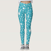 Blue Star-Leggings Leggings (Vorderseite)