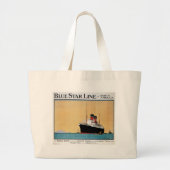 Blue Star Liner Jumbo Stoffbeutel (Vorne)