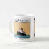 Blue Star Liner Kaffeetasse (Vorderseite Links)
