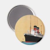 Blue Star Liner Magnet (Vorderseite/Rückseite)