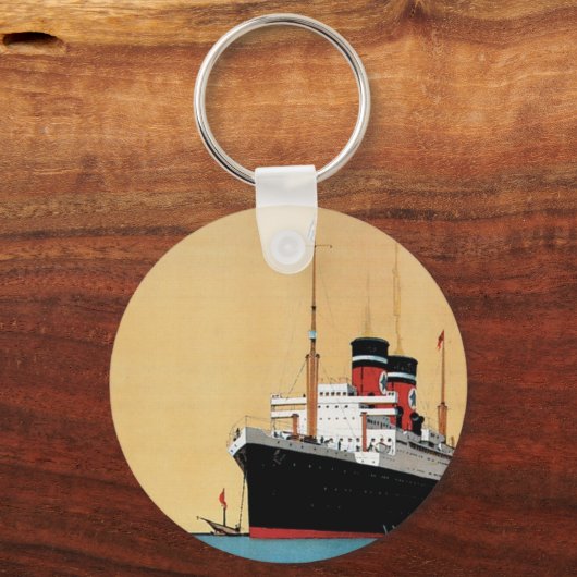 Blue Star Liner Schlüsselanhänger (Vorderseite)