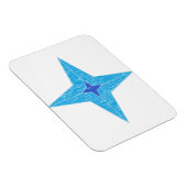 Blue Star Magnet (Rechte Seite)