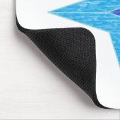 Blue Star Mousepad (Ecke)