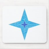 Blue Star Mousepad (Vorne)
