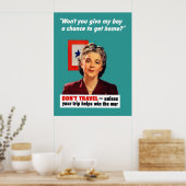 Blue Star Mutter Poster (Küche)