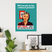 Blue Star Mutter Poster (Heimbüro)