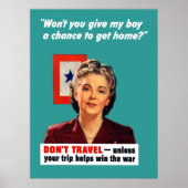 Blue Star Mutter Poster (Vorne)