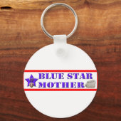 Blue Star Mutter Schlüsselanhänger (Vorderseite)