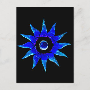 Blue Star Postkarte
