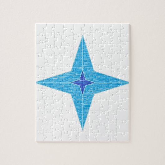 Blue Star Puzzle (Vertikal)