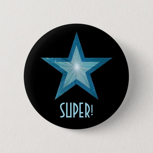 Blue Star 'SUPER' Button (Vorderseite)