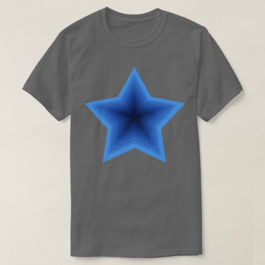 Blue Star T-Shirt (Design vorne)
