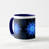 Blue Star Tasse (Vorderseite Links)