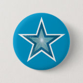 Blue Star-Taste blau Button (Vorderseite)