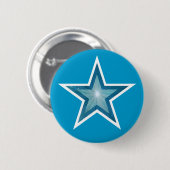 Blue Star-Taste blau Button (Vorne & Hinten)