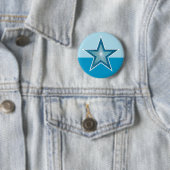 Blue Star-Taste zwei Töne blau Button (Beispiel)