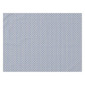 Blue Star von David auf Matte Silver Tischdecke (Vorderseite (Horizontal))