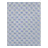 Blue Star von David auf Matte Silver Tischdecke (Vorderseite)