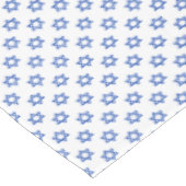 Blue Star von David auf White Tischdecke (Schrägansicht)