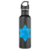 Blue Star von David Edelstahlflasche (Vorderseite)