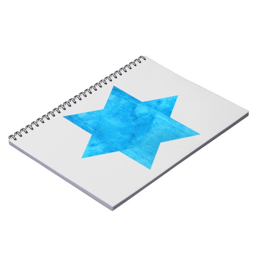Blue Star von David Notizblock (Linke Seite)