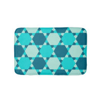 Blue Star von David Optical Illusion Pattern